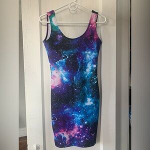 Wet Seal space stars universe dress small